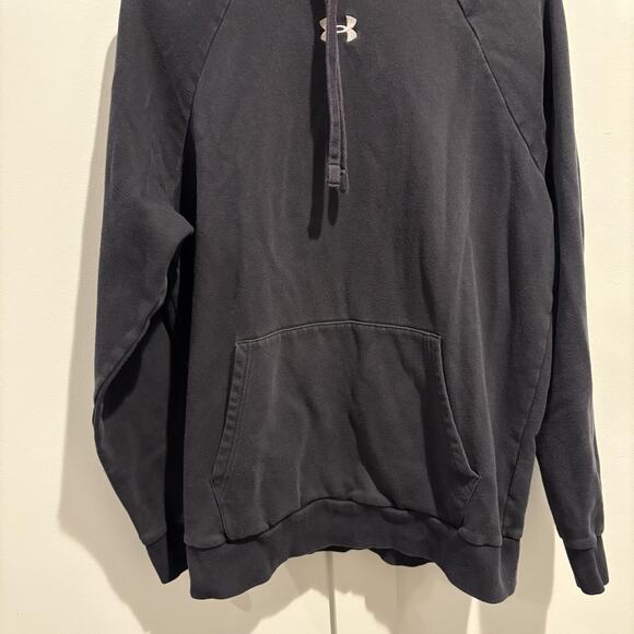 Under Armour Hoodie Mens Medium Pullover Sweatshirt Kangaroo Pocket 1379757 - Picture 4 of 12